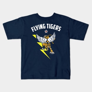Flying Tiger Squadron 2 Tribute Kids T-Shirt